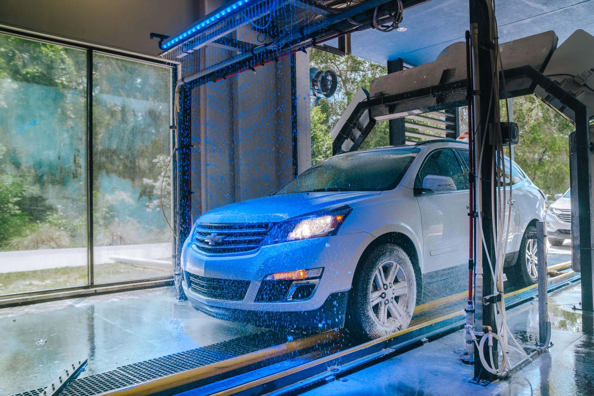 Remove car wash fumes and keep employees cool with Patterson fans.
