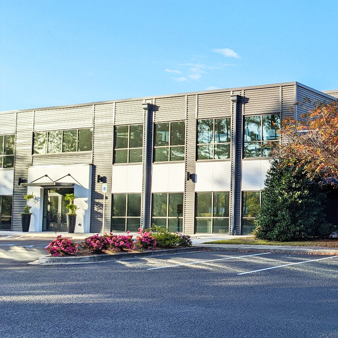 Exterior of the Patterson Fan Company specializing in industrial fan manufacturing company
